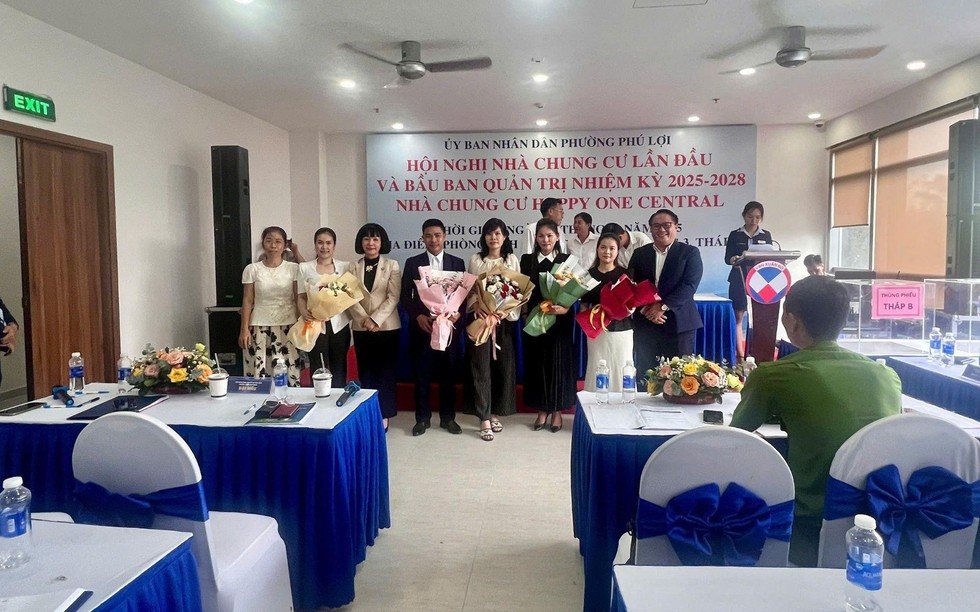 Hội nghị nhà chung cư lần đầu