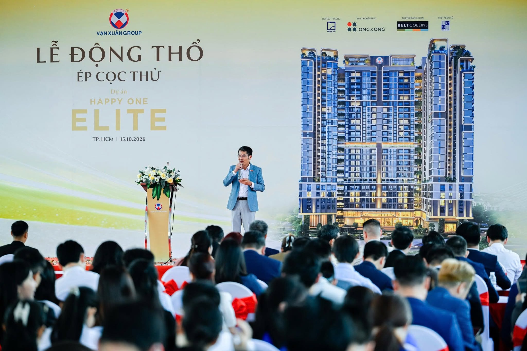 VẠN XUÂN GROUP KHỞI CÔNG DỰ ÁN MỚI – HAPPY ONE ELITE